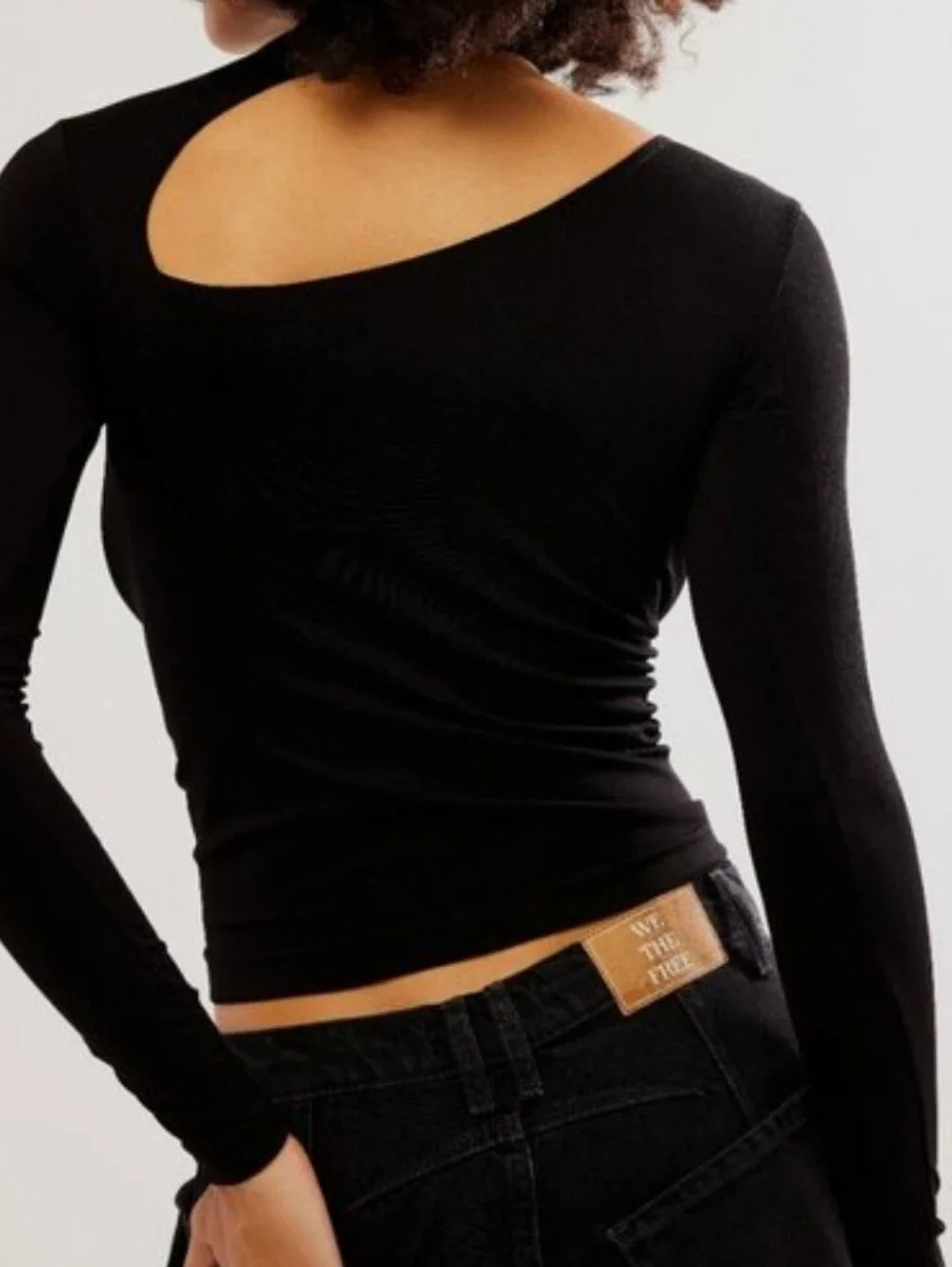 Free People Cut It Out Seamless Long Sleeve Top